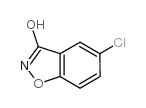 5-氯-1,2-苯并异恶唑-3(2H)-酮结构式