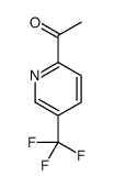 1-(5-(trifluoromethyl)pyridin-2-yl)ethanone structure