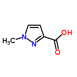 1-Methyl-1H-pyrazole-3-carboxylic acid Structure
