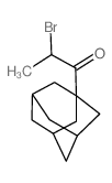 1-(1-金刚烷)-2-溴-1-丙酮结构式