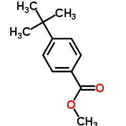 Methyl p-tert-butylbenzoate structure