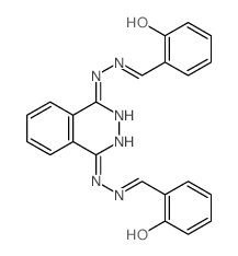 Benzaldehyde,2-hydroxy-, 1,4-phthalazinediyldihydrazone (9CI) picture