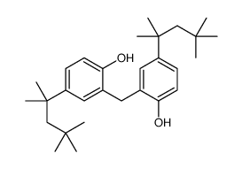 2-[[2-hydroxy-5-(2,4,4-trimethylpentan-2-yl)phenyl]methyl]-4-(2,4,4-trimethylpentan-2-yl)phenol结构式