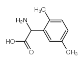 氨基(2,5-二甲基苯基)乙酸结构式