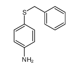 4-benzylsulfanylaniline Structure