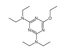 6-ethoxy-2-N,2-N,4-N,4-N-tetraethyl-1,3,5-triazine-2,4-diamine Structure