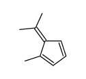1-methyl-5-propan-2-ylidenecyclopenta-1,3-diene Structure