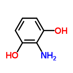 2-Amino-1,3-benzenediol Structure