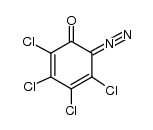 Tetrachlor-1,2-benzochinondiazid结构式