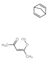 乙酰丙酮(降冰片二烯)合铑结构式