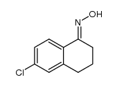 6-chloro-3,4-dihydro-2H-naphthalen-1-one oxime结构式