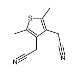 2-[4-(cyanomethyl)-2,5-dimethylthiophen-3-yl]acetonitrile结构式