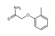 2-o-tolyloxy-thioacetamide结构式