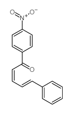 1-(4-nitrophenyl)-5-phenyl-penta-2,4-dien-1-one结构式