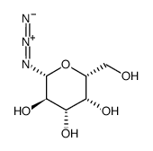 1-Azido-beta-galactose structure