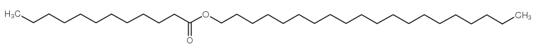 月桂酸二十烷醇酯结构式