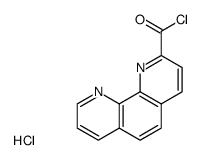 1,10-phenanthroline-2-carboxylic acid chloride hydrochloride结构式