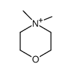 4,4-dimethylmorpholin-4-ium结构式