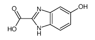 5-HYDROXY-1H-BENZO[D]IMIDAZOLE-2-CARBOXYLIC ACID structure