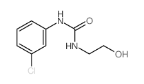 Urea,N-(3-chlorophenyl)-N'-(2-hydroxyethyl)- picture