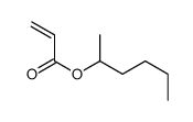 hexan-2-yl prop-2-enoate Structure