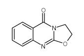 2,3-二氢-5H-噁唑并[2,3-b]喹唑啉-5-酮结构式