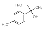 2-(4-methylphenyl)butan-2-ol Structure