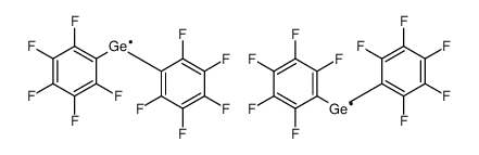 bis(2,3,4,5,6-pentafluorophenyl)-λ3-germane结构式