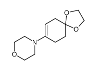 4-(1,4-二噁螺[4.5]-7-癸烯-8-基)吗啉结构式