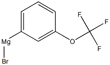 3-(三氟甲氧基)苯基溴化镁结构式