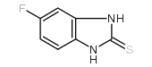 5-氟-1H-苯并[d]咪唑-2(3H)-硫酮结构式
