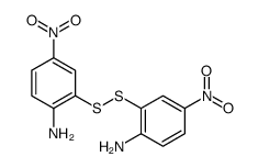 2-[(2-amino-5-nitrophenyl)disulfanyl]-4-nitroaniline Structure