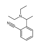 2-[1-(diethylamino)ethyl]benzonitrile Structure