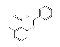 1-Benzyloxy-3-methyl-2-nitrobenzene Structure