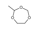 2-methyl-1,3,5-trioxepane Structure