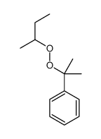 2-butan-2-ylperoxypropan-2-ylbenzene结构式