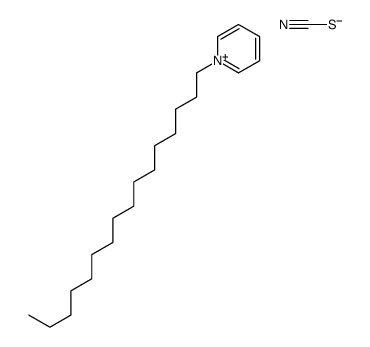 1-hexadecylpyridin-1-ium,thiocyanate结构式