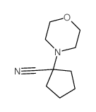 Cyclopentanecarbonitrile, 1-(4-morpholinyl)- (9CI)结构式