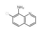 8-氨基-7-氯喹啉结构式