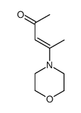 (E)-4-morpholinopent-3-en-2-one结构式