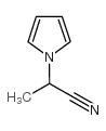1H-Pyrrole-1-acetonitrile,alpha-methyl-(9CI)结构式