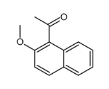 1-(2-methoxynaphthalen-1-yl)ethanone Structure