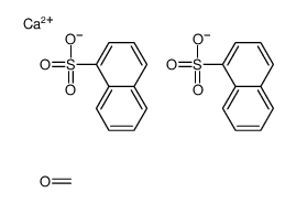 1-萘磺酸钙与甲醛的聚合物结构式
