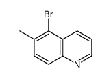5-溴-6-甲基喹啉结构式