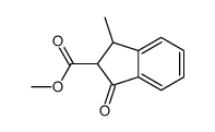 methyl 1-methyl-3-oxo-1,2-dihydroindene-2-carboxylate Structure