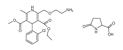 racemic amlodipine pyroglutamic acid Structure