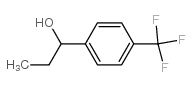 1-(4-三氟甲基苯基)-1-丙醇结构式