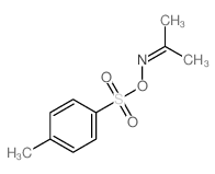 N-(4-methylphenyl)sulfonyloxypropan-2-imine结构式