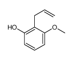 3-methoxy-2-prop-2-enylphenol结构式