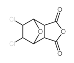 4,7-Epoxyisobenzofuran-1,3-dione,5,6-dichlorohexahydro- Structure